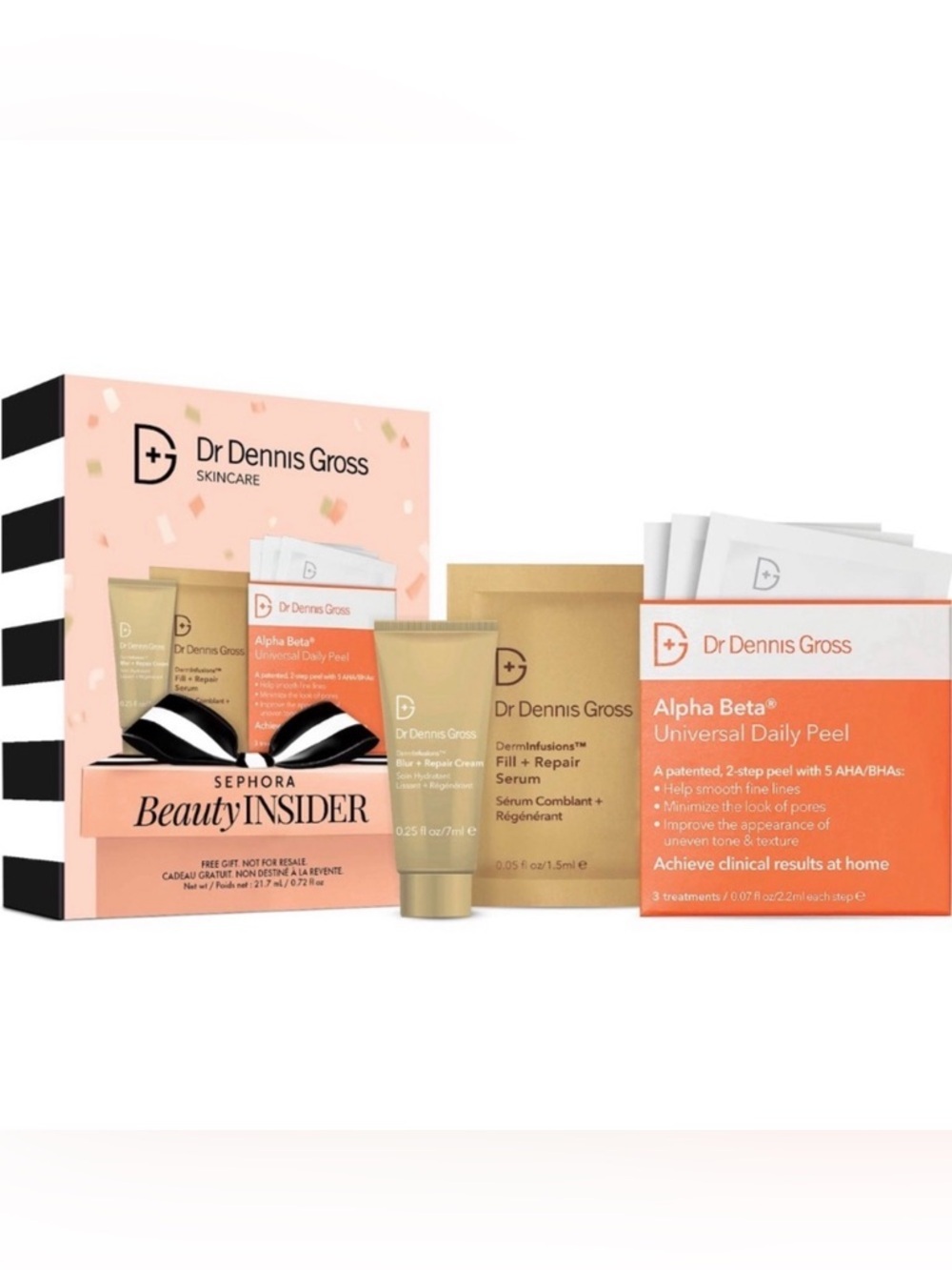 Dr. Dennis Gross Skincare Set of 3, NWT SEPHORA BEAUTY INSIDER